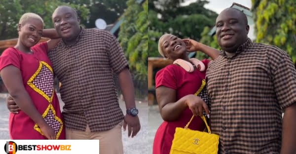 Asantewaa doesn't look happy in the video: Netizens react after Asantewaa flaunted her husband for the first time.