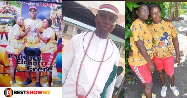 Man marries His Two Pregnant Girlfriend On The Same Day
