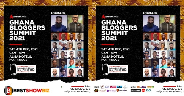 2021 Ghana Bloggers Summit: TV3’s Johnnie Hughes and George Britton Announced as Keynote Speakers.
