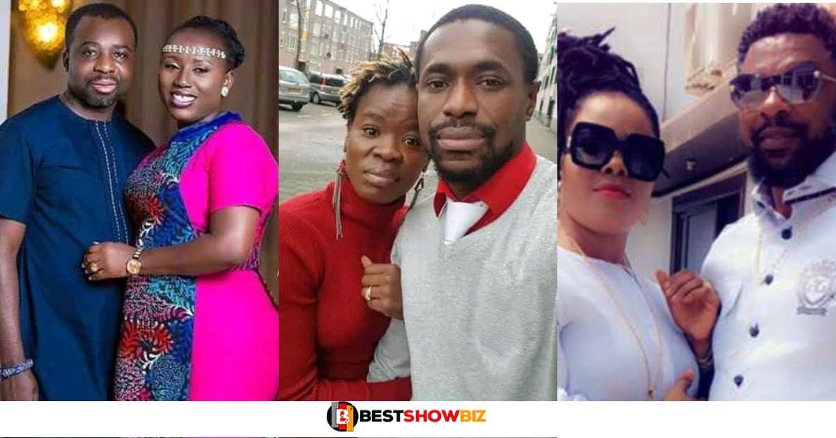 See Photos Of The Husbands Of Some Female Personalities In Ghana.
