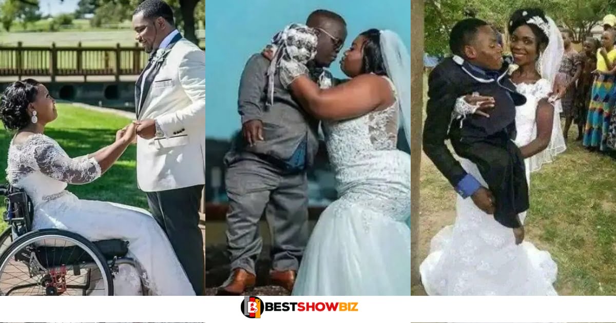 True Love Still Exist; See Some Photos Of Some Couples That Shows Love Is Not About Physical Appearances.