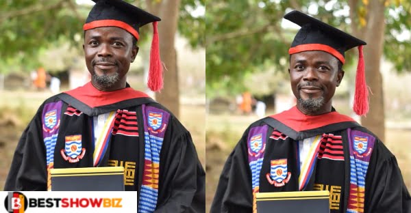 Renowned sports journalist Dan Kwaku Yeboah graduates with a Master’s Degree.