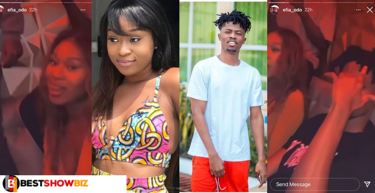 Video of Efia Odo and Kwesi Authur chopping love surfaces