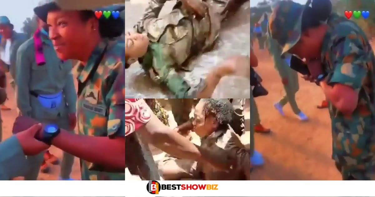 See The Punishment that was given to the female soldier for accepting a proposal from a corper (video).