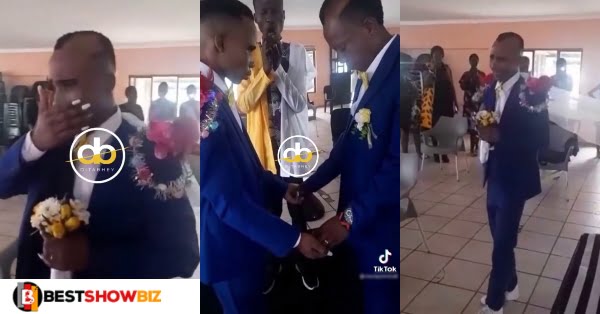 End Time Video: G@y Man Cries Like A Baby On His Wedding Day