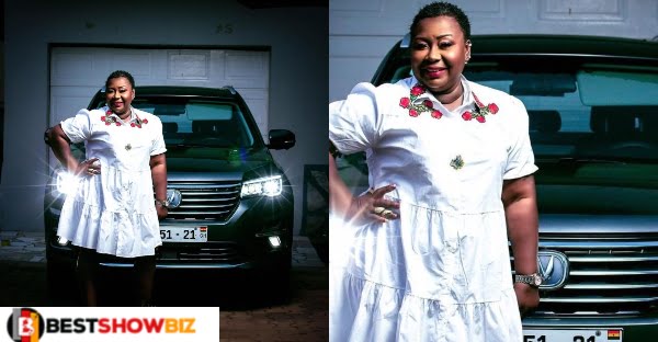"I bought my car with my own money"- Gifty Anti blast celebrities who says her car is china made