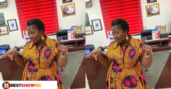 Gifty Anti looks old after releasing a no-makeup photo of herself.