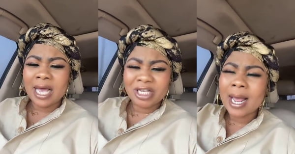 Video: Netizens blast Gifty Osei for neglecting a street beggar who knocked on her car window
