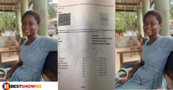A brilliant young girl gets all A's in WASSCE; she claims she wants to study medicine.