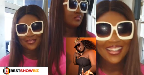 Jackie Appiah Challenges Eno Barony as she drops rap bars on her Birthday (video)