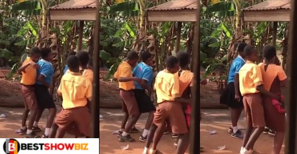 Endtimes: Primary School Children Spotted Grinding Themselves (video)