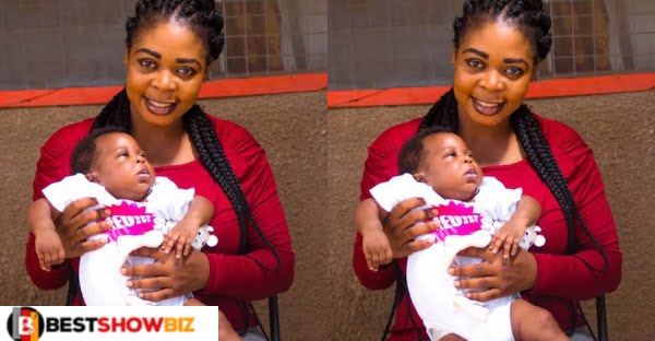 Ghanaian actress with HIV, Joyce Dzidzor, celebrates after her daughter was tested Negative for HIV
