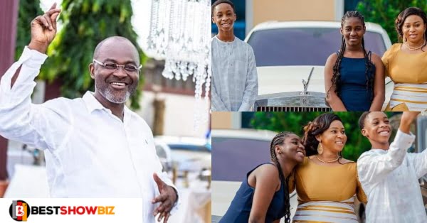 See Beautiful Photos of Kennedy Agyapong’s Children With MP Adwoa Sarfo (photos)
