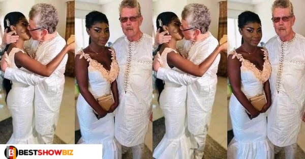 26 old black lady marries 70 year old white man