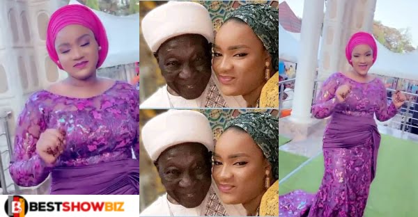 90-Year-Old King Marries beautiful 20-Year-Old Lady.