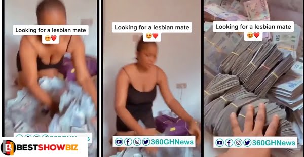 "I am looking for a lesbian partner to spend my money with her"- Rich lady reveals (video)
