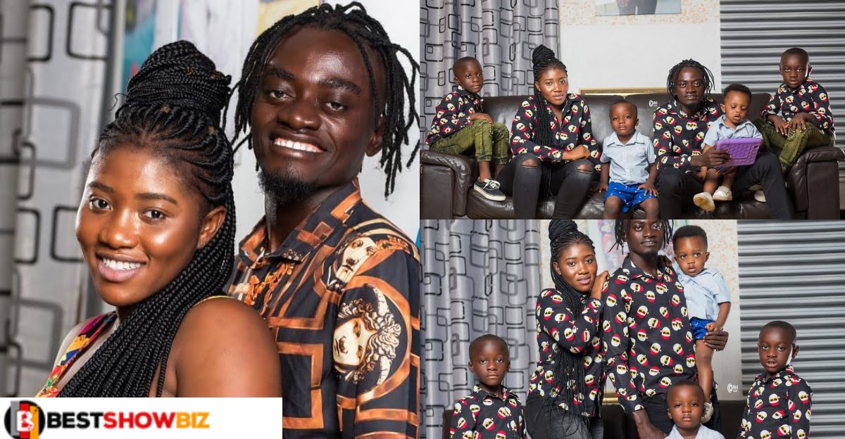 Kwadwo Nkansah Lilwin flaunts his adorable family on social media (photos)