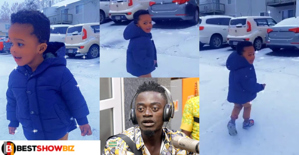 Photo And Video Of Lilwin’s Handsome Half-caste Son Surfaces Online; See reactions