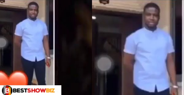 Lady Lashes her Boyfriend win a cane after she caught him cheating (video)