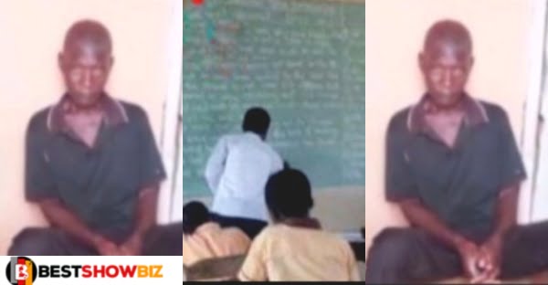 "He made me drunk and chopped me by anʋs" – 60-year-old cries after a Teacher sodomizes him (Video)