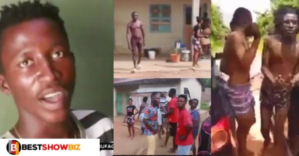 Video: 29yrs Old Man Ch0ps Friend’s Bortors and Promise him of a Phone And 1000ghc