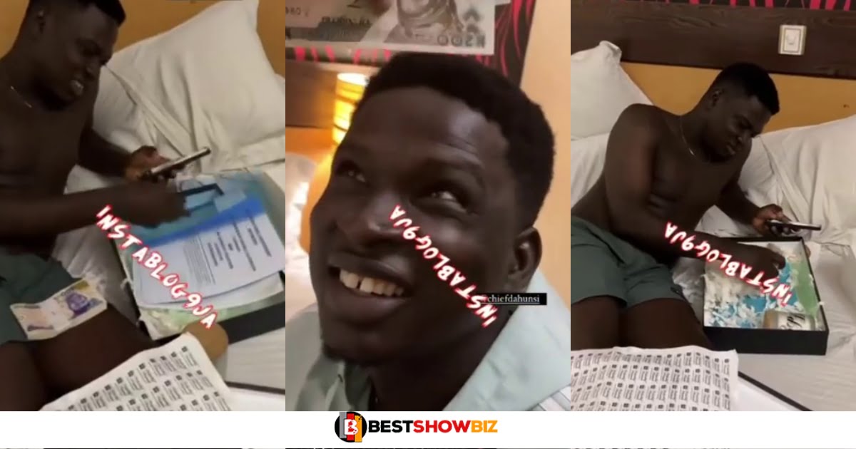 This is what boys need: Lady buys land and expensive gifts for her boyfriend for his birthday (Video)