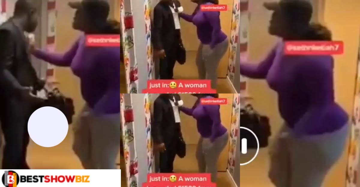 "Give me 1500 Euros before going to work else I will call police on you"- Germany Based Ghanaian woman threatens husband (Video)