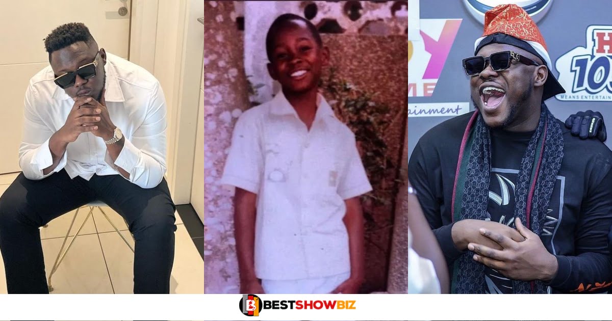 No one knows the beginning of a great man; netizens react to throwback photo of Medikal