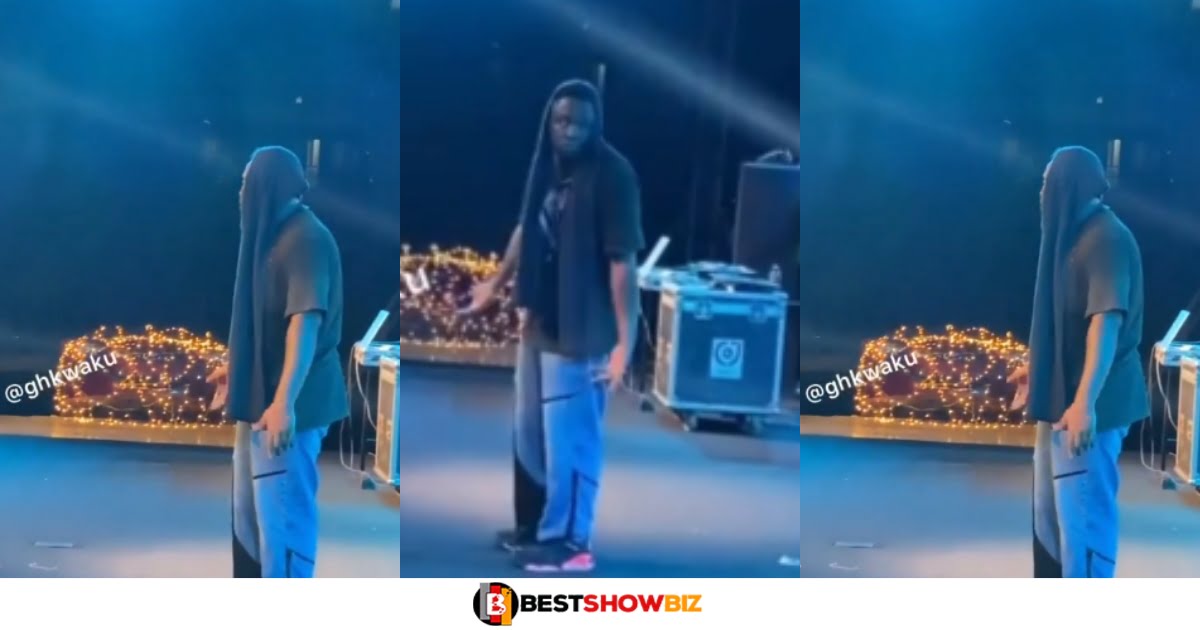 Medikal Embarrassingly Forgets Lyrics to His Own Song During Performance (Video)