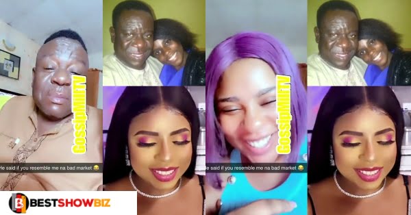 "You are lucky you did not take after my ugl!nest, it will have been bad market for you"- Mr Ibu to his daughter (video)