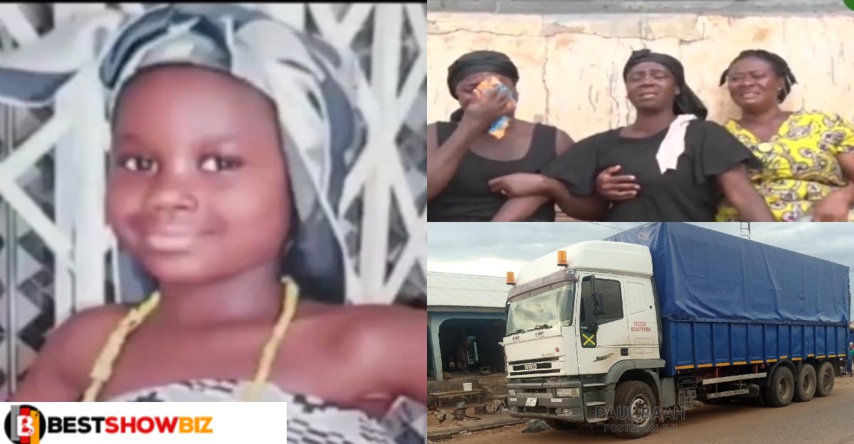 "She Told Me She Will Be First In Class When Going to school"- Mother Cries After Her Daughter k!lled by a truck