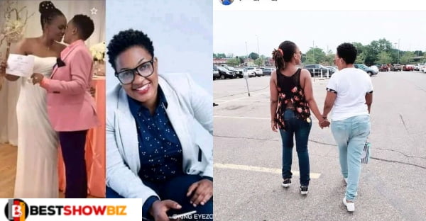 See Pictures Of The Female Pastor And The Beautiful Lady She Got Married To (Photos)