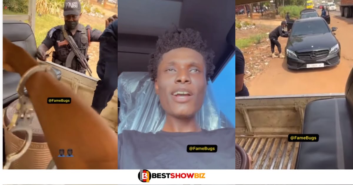 "They extorted me and took my marijuana" - Black American narrates his encounter with Ghana Police. (video)