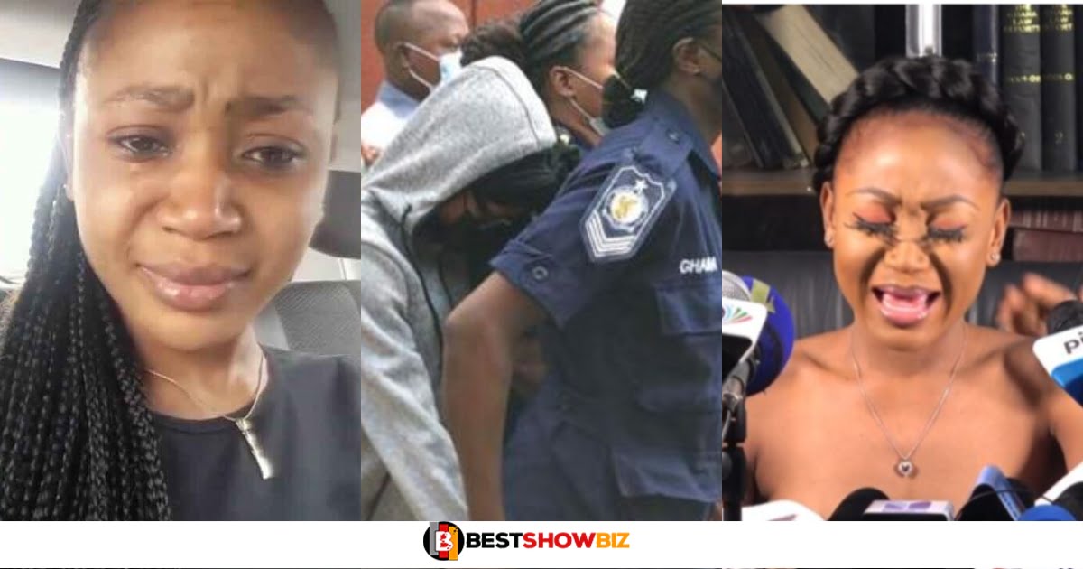 "I was given Banku with insects in the soup when I was in Jail" - Akuapem Poloo tearfully reveals (Video)