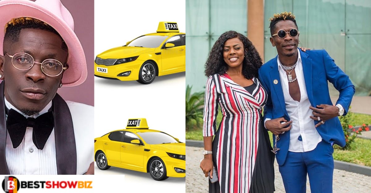 Nana Aba Anamoah gives Shatta Wale two free cars to support his shaxi business