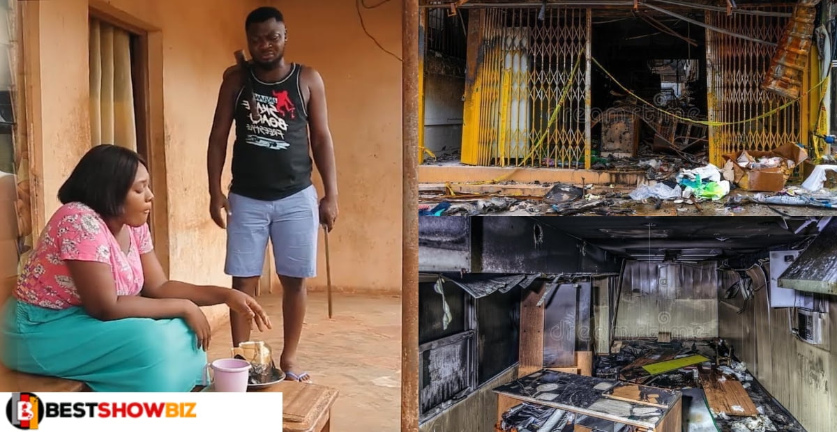 "My father burnt down the successful business of my mother because she was making more money than him"- Man discloses