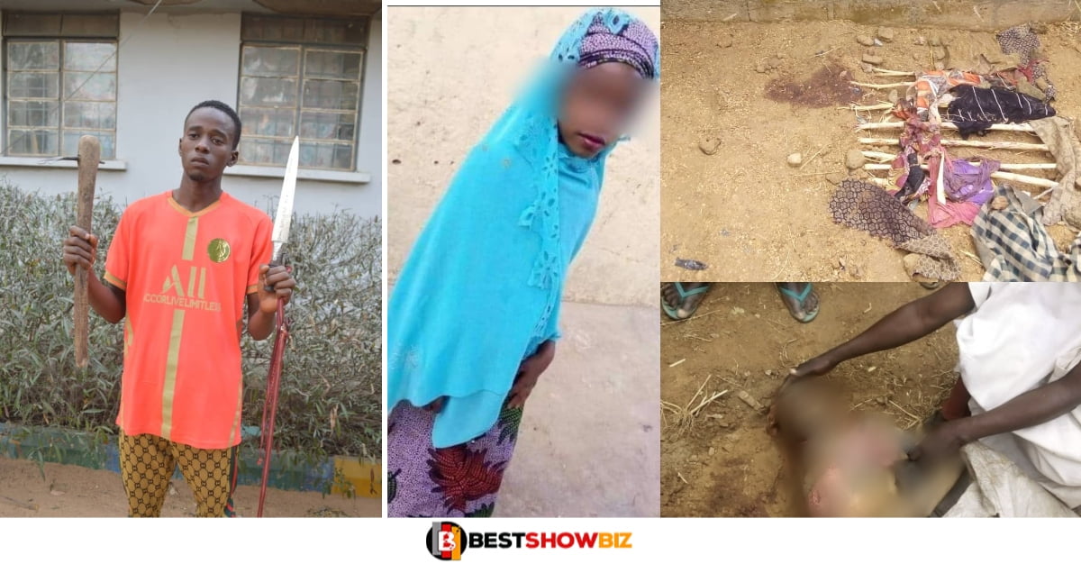 21-year-old Kidnapper arrested for slaughtering 13-year-old girl and demanded N1m ransom from family in Kano (photos)