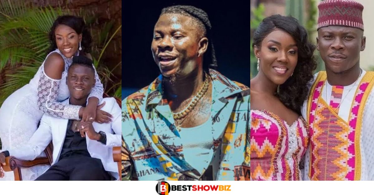 Dr. Louisa only married you because of your money - Fan trolls Stonebwoy for this reason