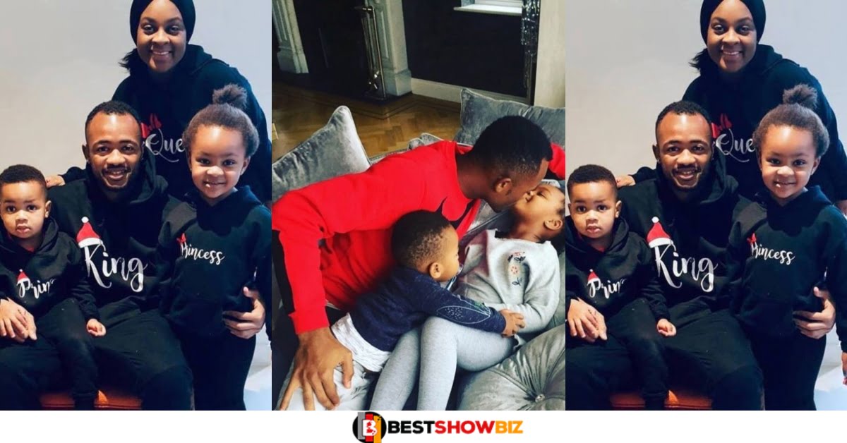 More Photos of The Beautiful Wife And Kids Of Jordan Ayew Surfaces
