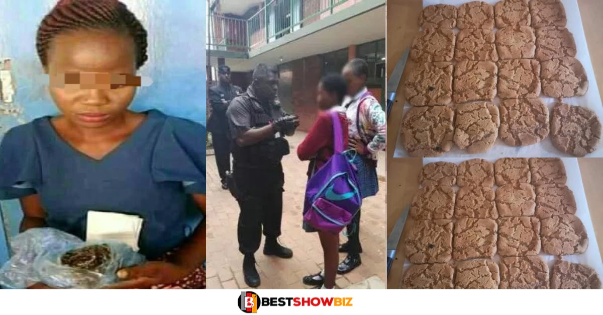 Police arrest 31-year-old woman for selling weed to children - Photos