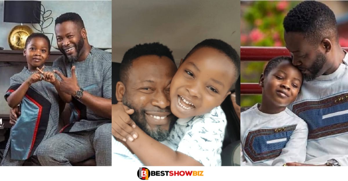 See new photos of Adjetey Anang’s all grown up son as he marks his birthday