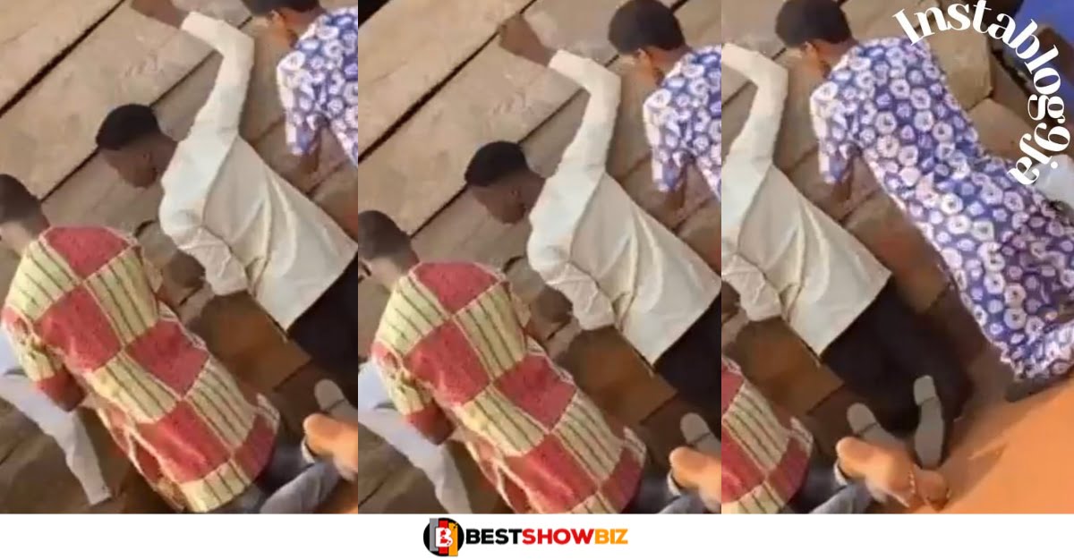 Video: Pastor allows members to kneel outside as punishment for lateness