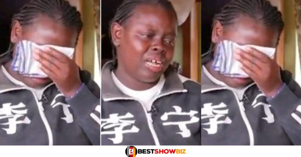 Video: "He Slept With me While Our Kids Watched and Forced me to be Circumcised" - Lady Cries