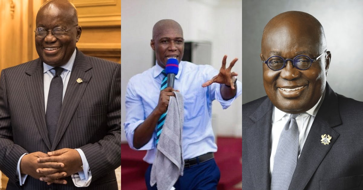 "The people around you are the ones causing your downfall"- Prophet Oduro to Nana Addo (video)