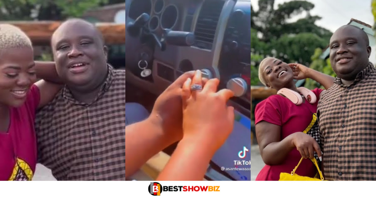 Asantewaa Shares Romantic video of herself with her husband (watch)