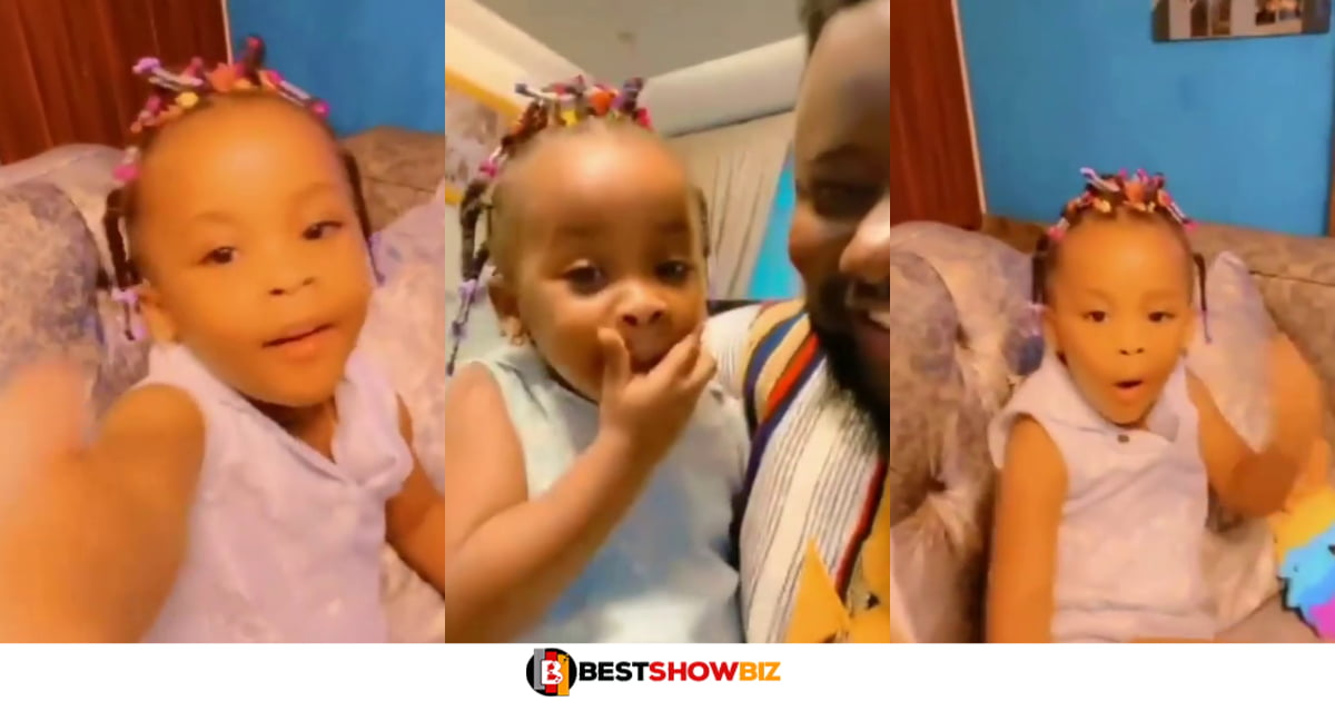 "I am Beautiful": - Nana Ama McBrown's daughter, Baby Maxin, praises herself in a new video.