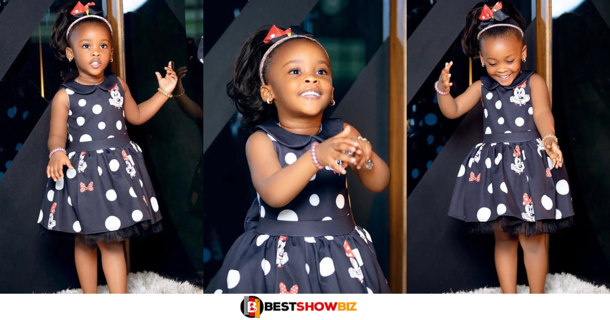 Baby Maxin Shows She Is A Big Girl Now As She Dazzles In New Photos