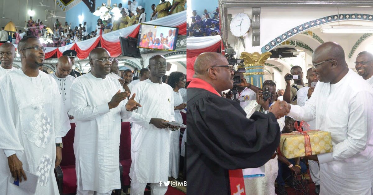 Pastor Praises Bawumia for Attending the 31st Night Service, Even Though He Is A Muslim