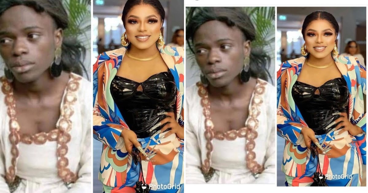 "No one is ṳgly; you just need money"- Bobrisky says as he shares throwback photo