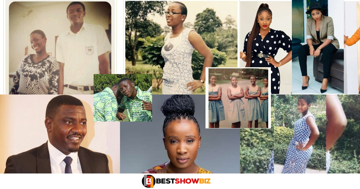 See Photos of Ghanaian Celebrities in Their School Uniforms at a Young Age